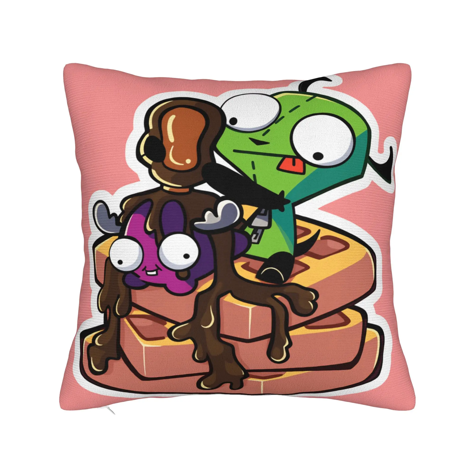 Pillow Case I-Invader ZIM Anime Soft  Pillow Cover For Wedding Party Home Decor Kawaii Pillowcases