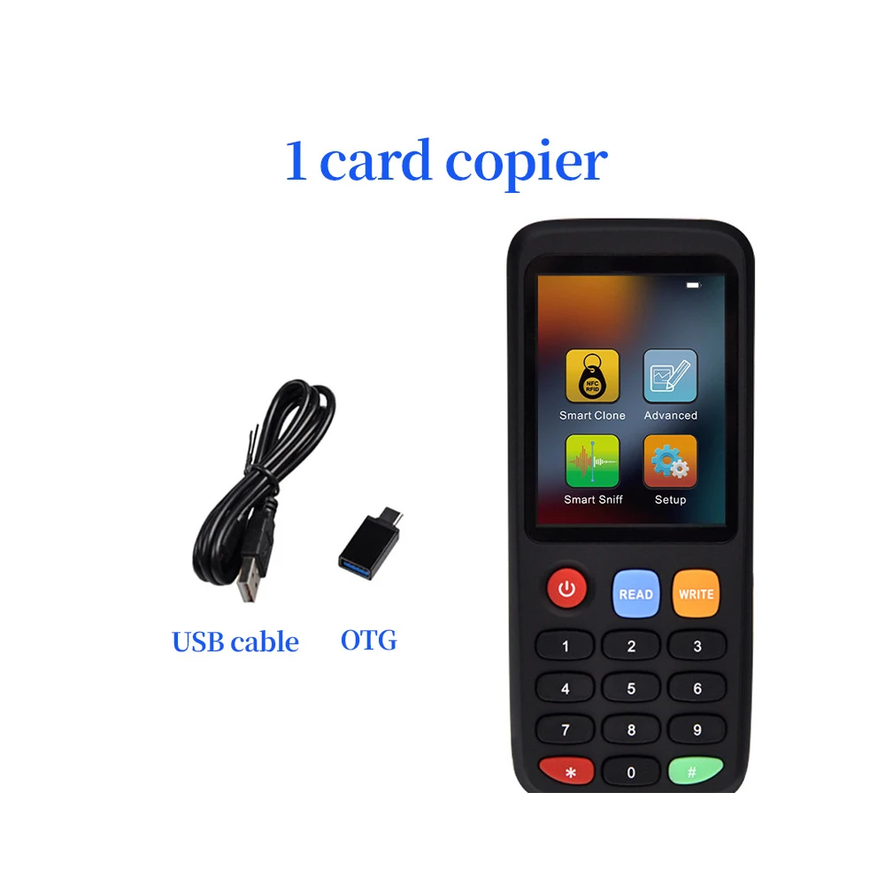Nuovo X7 Scrittore Duplicatore Lettore 125KHz 13.56MHz NFC Smart Card Chiave Macchina Copiatrice Clone Programmatore