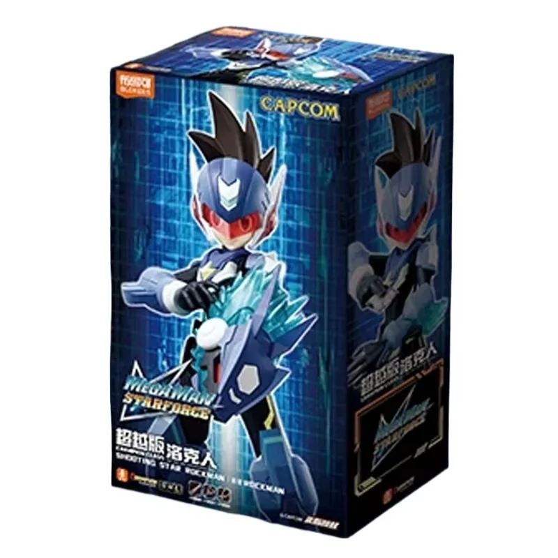 Echte Blokees Action Figure Model Mega Man ZERO Shooting Star Rockma Champion Class Geassembleerd Model Verzamelcadeau Speelgoed