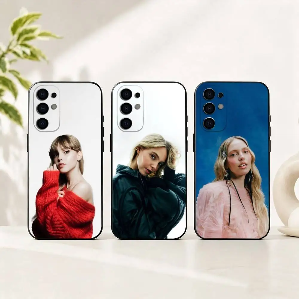 Lina Larissa Strahl Rebellen gift Phone Case For Samsung S25,S24,S21,S22,S23,S30,Ultra,S20,Plus,Fe,Soft Silicone Black Cover