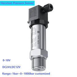 Nadajnik czujnika ciśnienia 0-10V 5bar 10bar 15bar 20bar G1/4 czujnik ciśnienia 0-600bar 500bar 200bar miernik ciśnienia 100bar