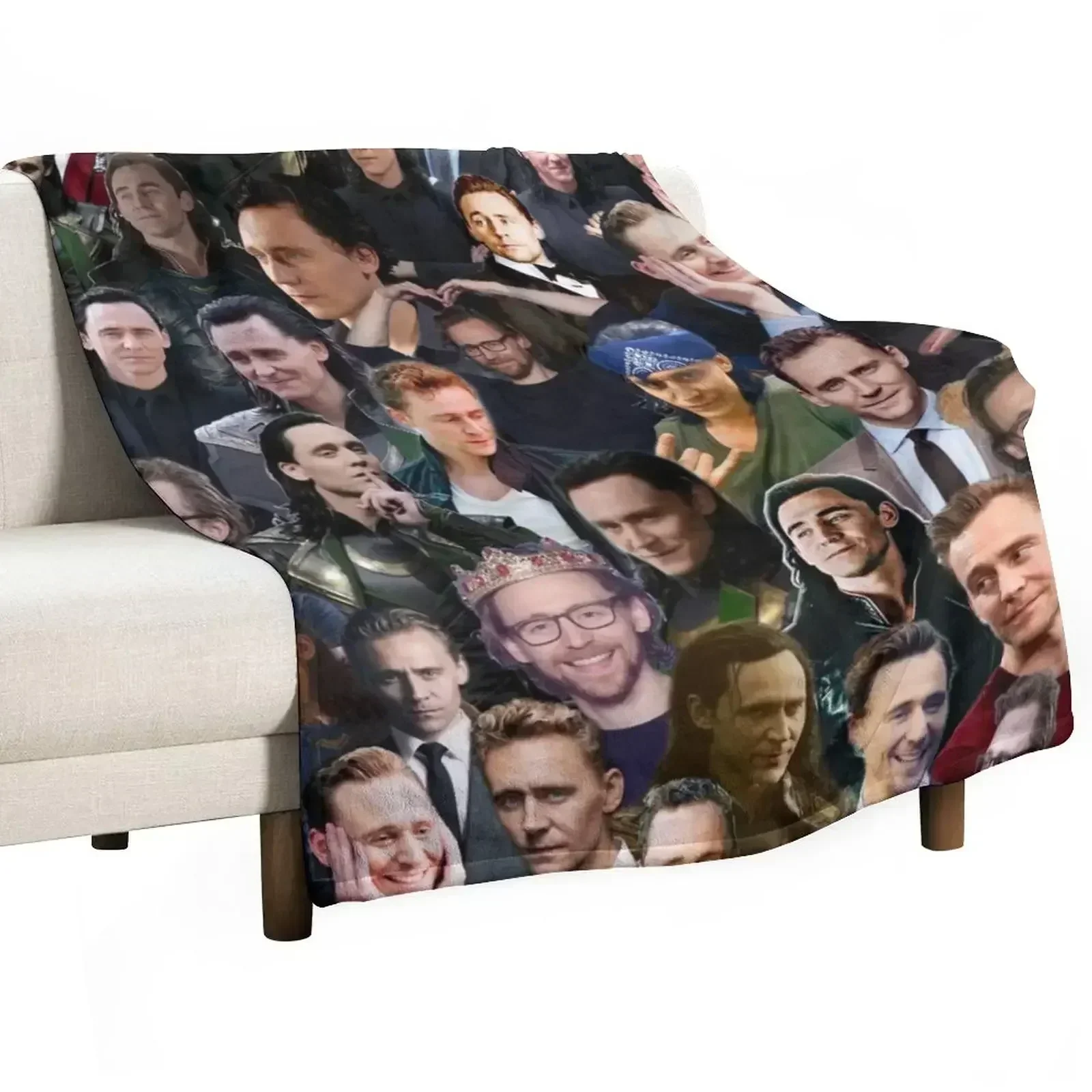 

Tom Hiddleston Throw Blanket Weighted heavy to sleep Bed Blankets