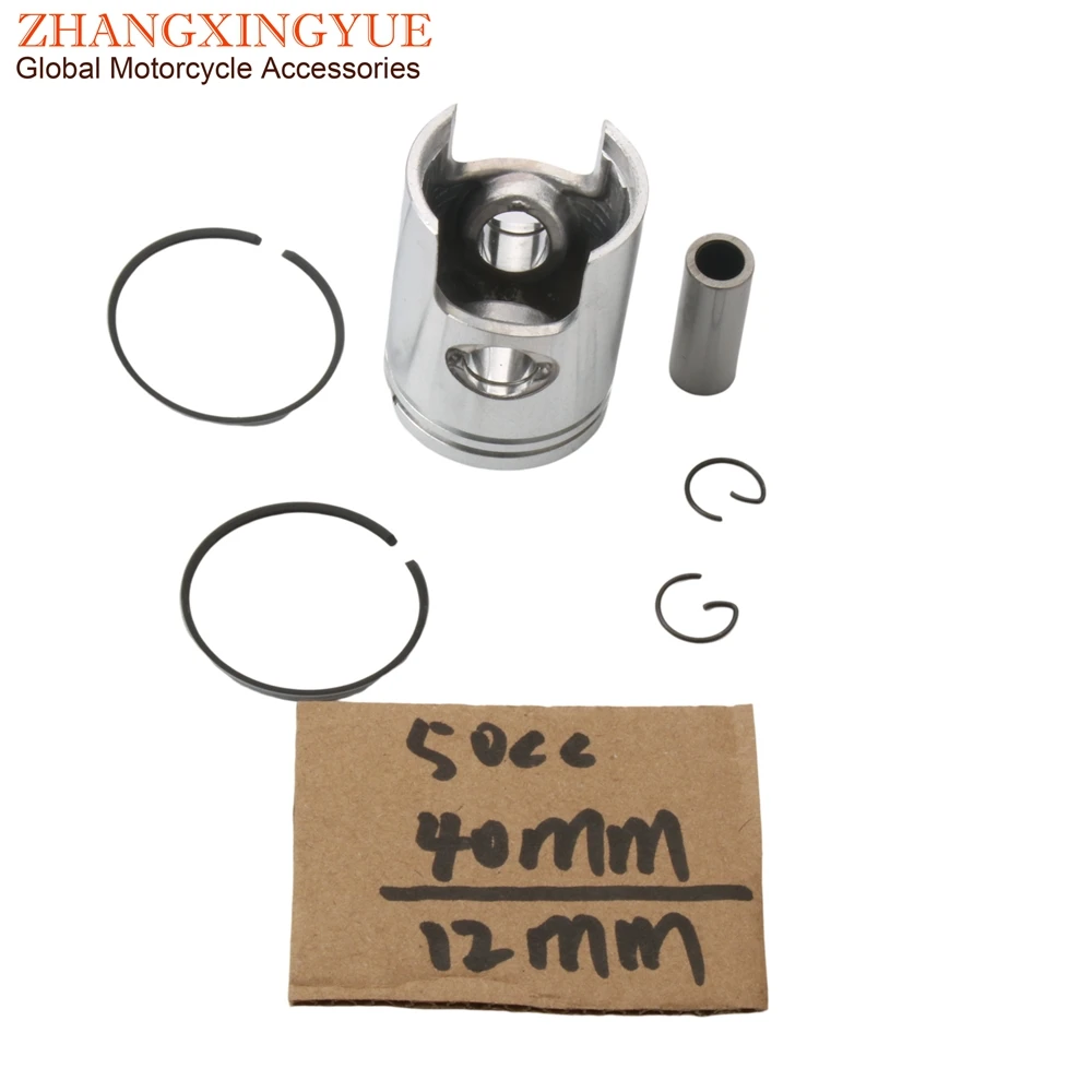 Scooter 50cc 70cc Piston Kit For Gilera Runner 50 1997-2000 40mm 47mm Pin 12mm 2-Stroke