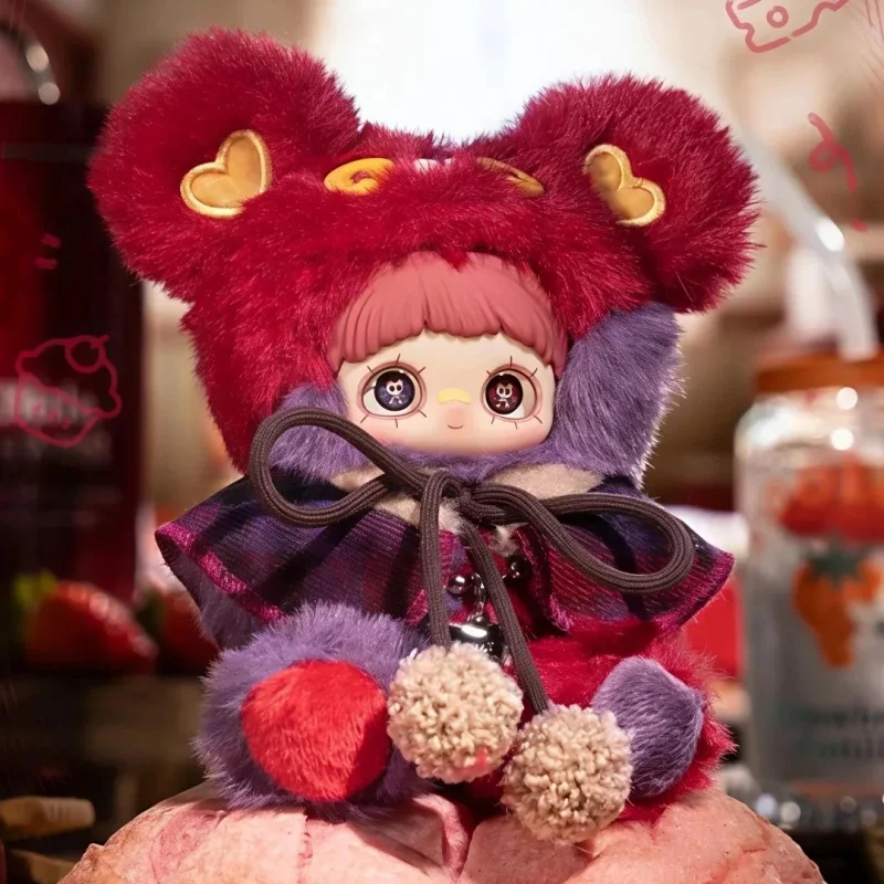 

Maymei Tiny Bear Cookie Series Blind Box Mystery Box Ornament Anime Figure Toys Cute Pendant Doll Collection Trend Surprise Girl