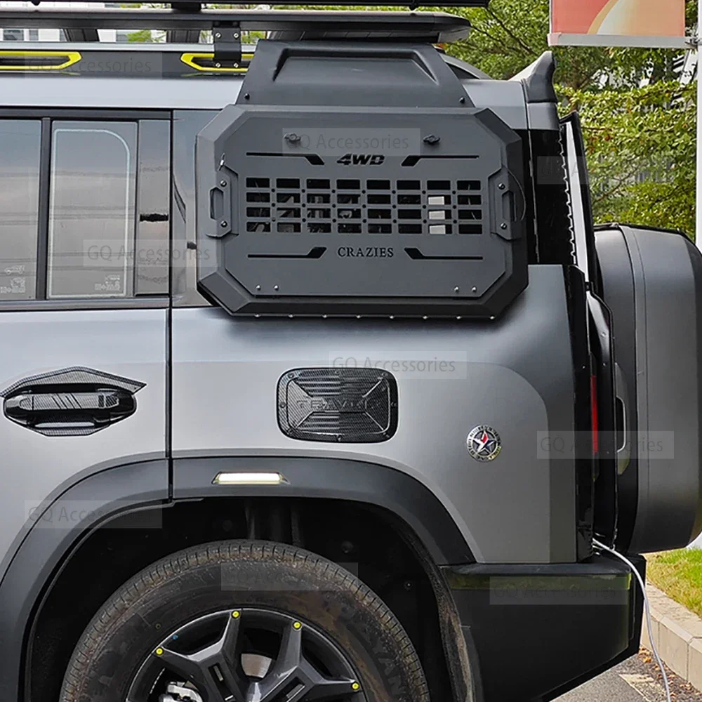 cherry Jetour Traveller 2023 2024 Jetour T2 Matte Black Fuel Tank Sticker Door Cover Protection Decoration