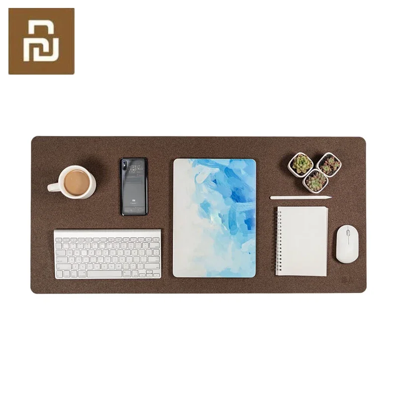 Oak Wood Natural Cork Mouse Pad Waterproof Anti-slip Anti-fouling Big Computer Gaming Desktop Office Mouse Pad S M L