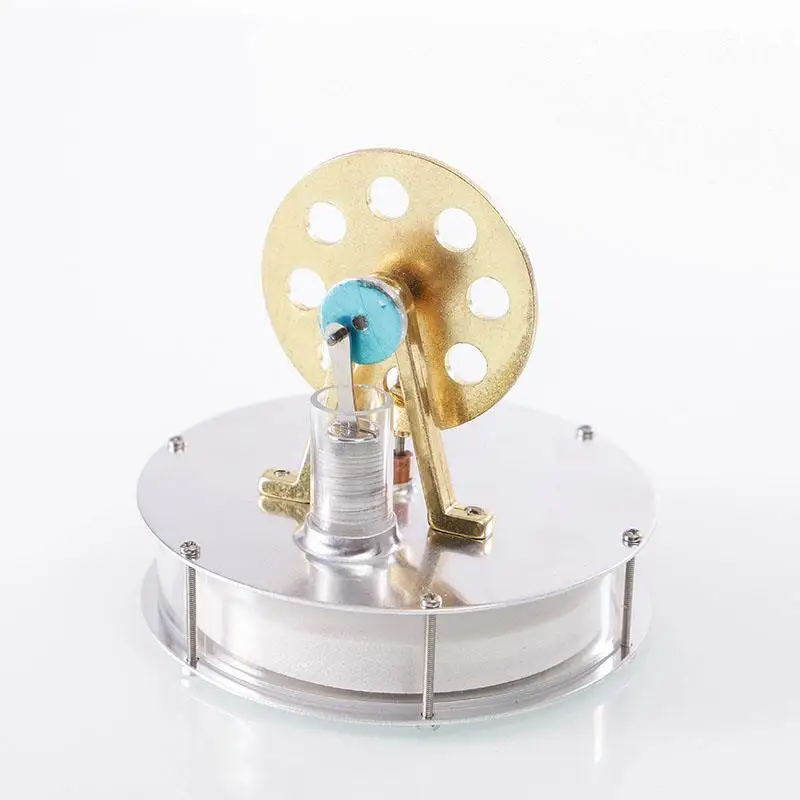 

Stirling Engine Model Metal Low Temperature Steam Power Suitable for Gift Giving Scientific Experiment Toys