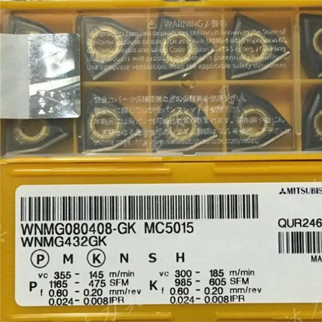 WNMG080408-GK MC5015 / WNMG080408-GK MC5005  Alloy blade 10PCS