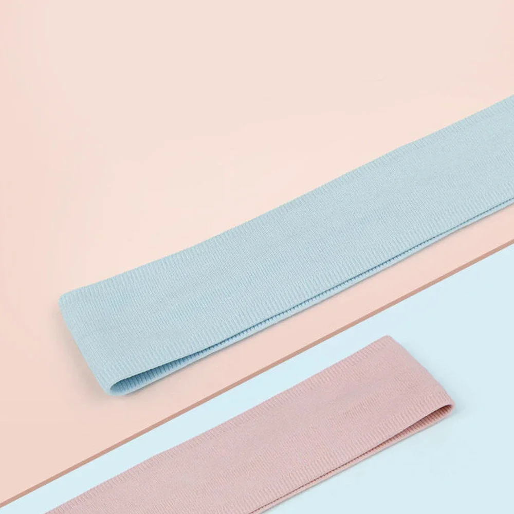 Men Sport Elastic Headbands Thick Non-Slip Sweatband Sports Gym Headband Women Men Breathable Basketball Fitness Yoga Hair Band