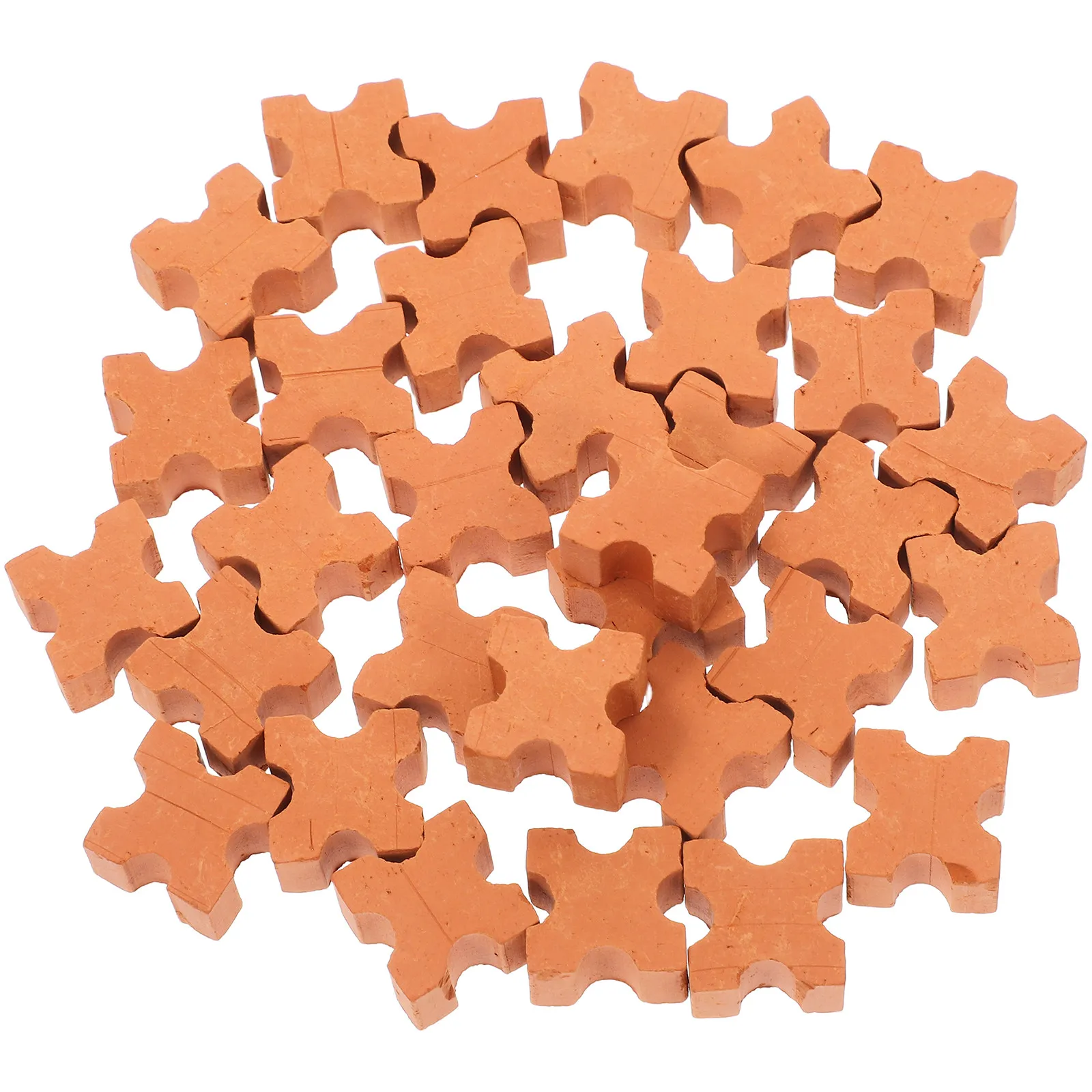 

30 шт. миниатюрных кирпичей с высокой степенью реалистичности для DIY-конструкций домов, ландшафтного дизайна песочниц, аксессуары для рукоделия