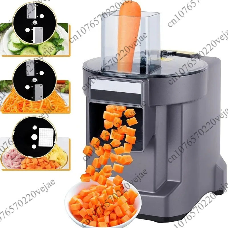 Vegetable slicer multi-function slitting, shredding, slicing