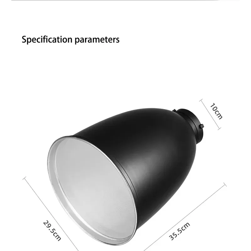 45cm Studio Flash Reflector with 60 Degree Honeycomb Grid Diffuser Disc for Bowens Mount Soft Light Modifier Photography