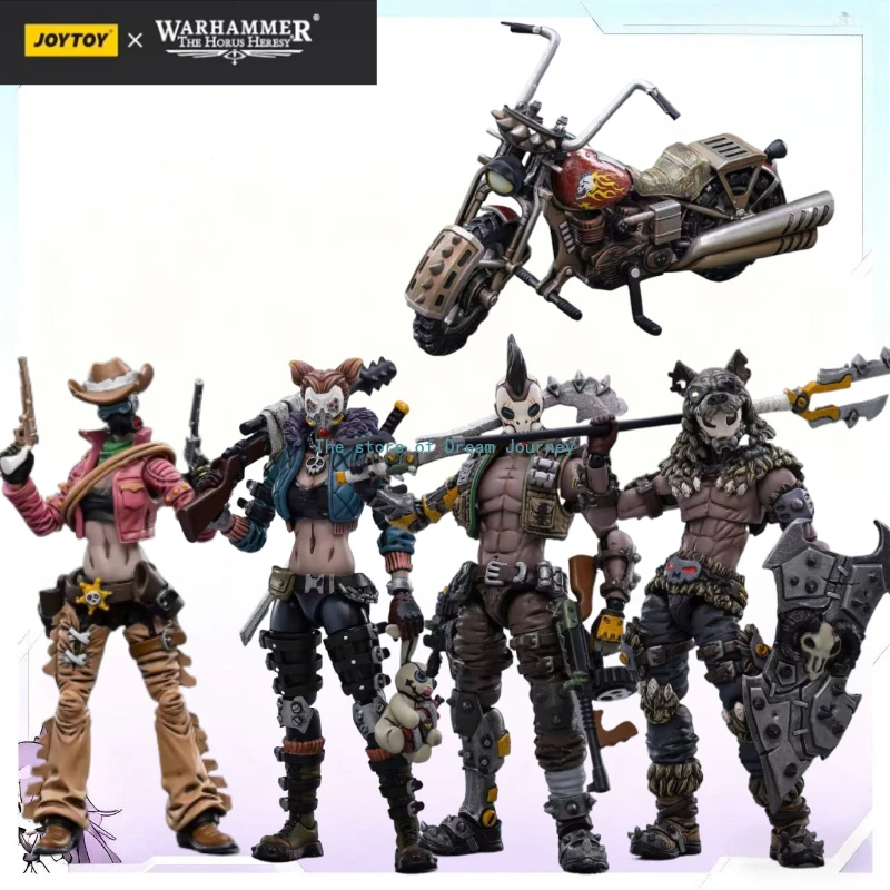 

In stock JOYTOY Dark Source New Lia Gangster Youth League Motorcycle Battle Star Series Movable Soldiers 3.75 inches 1:18