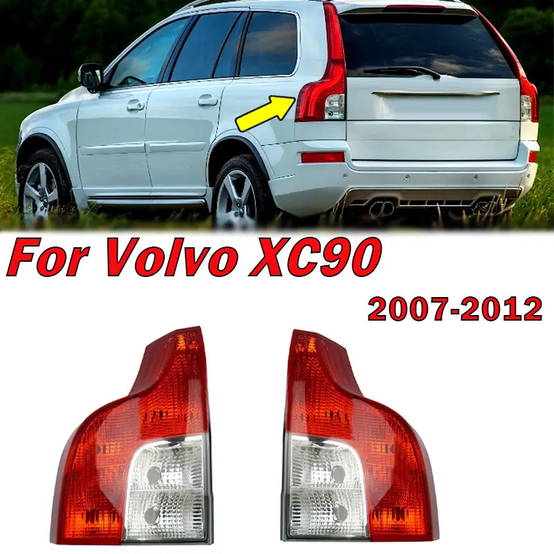 For Volvo XC90 2007 2008 2009 2010 2011 2012 Car Rear Tail Light Turn Signal Fog Lamp Taillight Housing Auto Parts Without Bulb