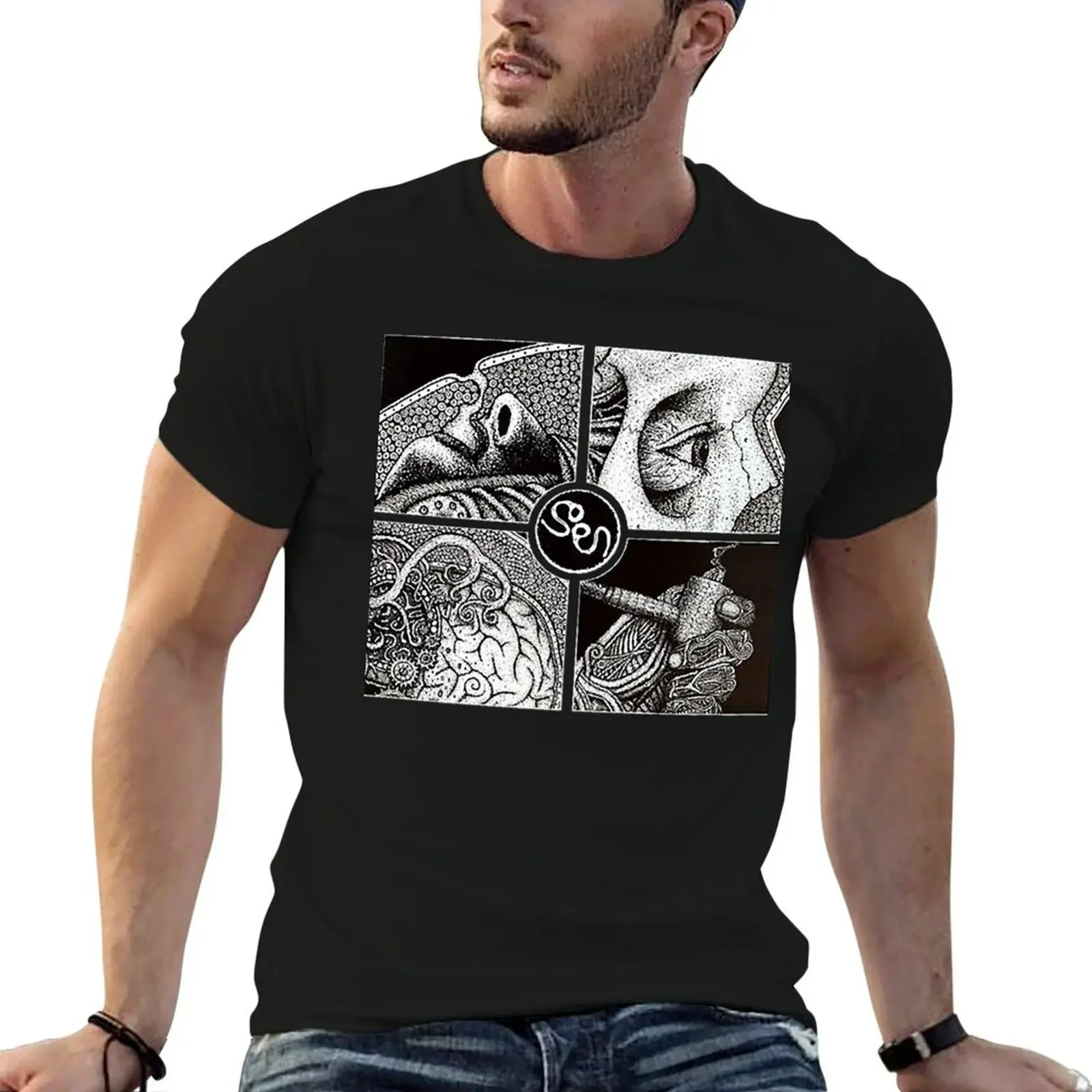 SOEN Band Artwork T-Shirt sweat Blouse essential t shirt basketball graphic tees mens vintage t shirts