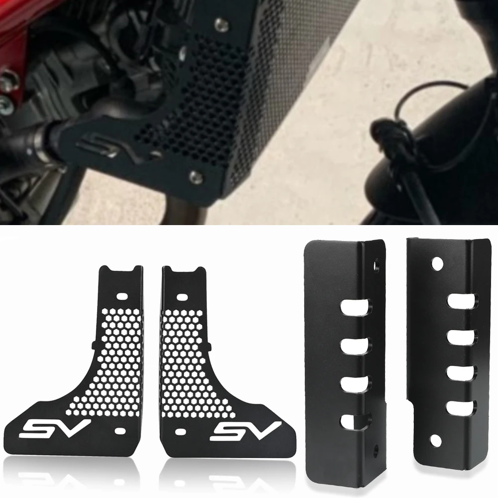 

For Suzuki SV650 ABS Motorcycle Side Radiator Grille Cover Guard Protector SV650X WCX0 WCX1 2015 2016 2017 2018 2019 2020 2021