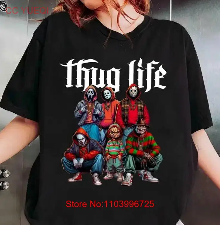 Thug Life Horror Movie Shirt, Movie Killer Shirt, Scary Halloween Shirt, Horror