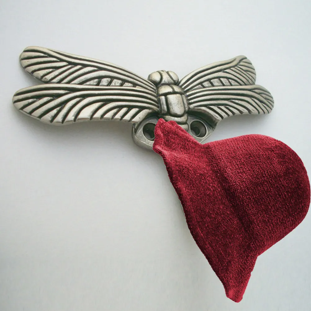 Dragonfly Cartoon Animal Coat Hook Ancient Silver Wall Mount for Coat Hat Towel Keys Storage Organizer Home Hotel Living Room