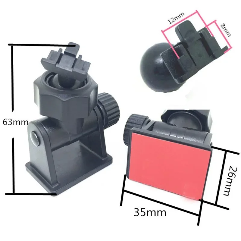 Double-sided Adhesive Stick Bracket for Car DVR GPS Mini Driving Recorder Bracket Mounts Universal DVR Holders