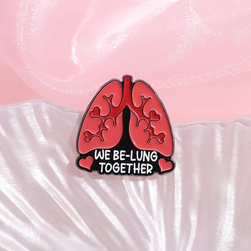 Kreative Gehirn Emaille Pins Cartoon Organ Lunge Herz Broschen Revers Abzeichen Zubehör Kleidung Pin Geschenk für Medizin studenten – Detail 8