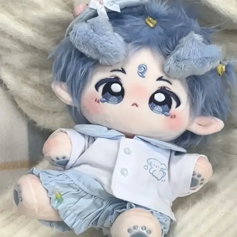

Nezha2 Ao Bing Stuffed 20cm Cotton Doll with Skeleton Plush Toy Chinese Fairy Tale Characters Adults and Children Collect Gifts
