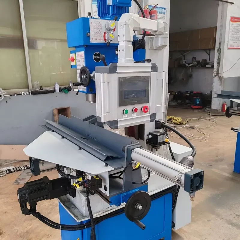 Automatic High-precision Horizontal Micro CNC Milling Machine GSK Control BT40 Spindle Medium Drilling & Milling Machine