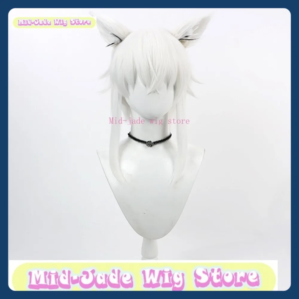 วิกผมมิด-เจด โฮโลลีฟ ฟุบุกิ ชิราคามิ วิกคอสเพลย์ อนิเมะ เกม บทบาทสมมติ ผมสังเคราะห์ อุปกรณ์ประกอบชุดแฟนซีงานปาร์ตี้ฮาโลวีน