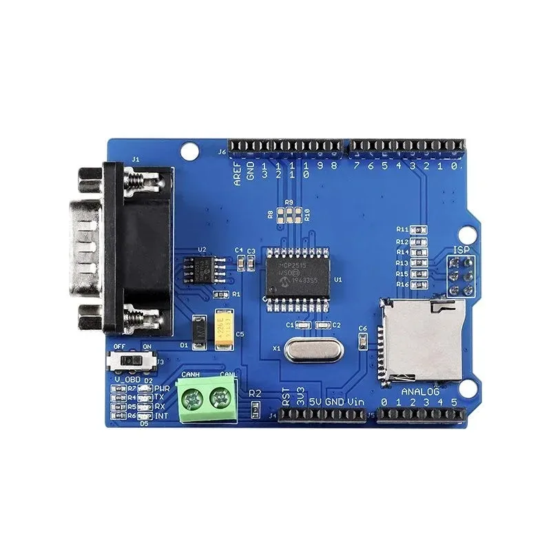 Elecrow MCP2515 Can-Bus Shield-V1.5 Controller Board Can Bus Shield for Arduino Mega Leonardo