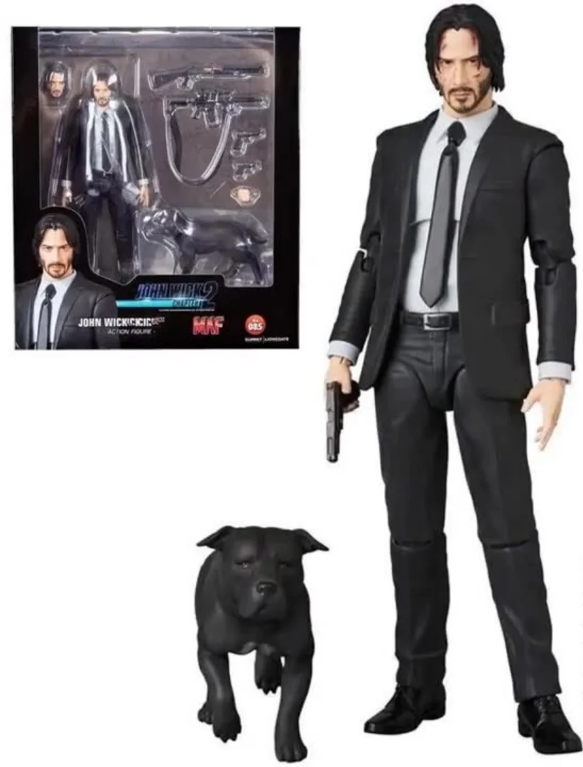 

Mafex 085 JOHN WICK Action Figure Collectible Model Articulation Can be Moved Home Decoration Children's Birthday Present Toys