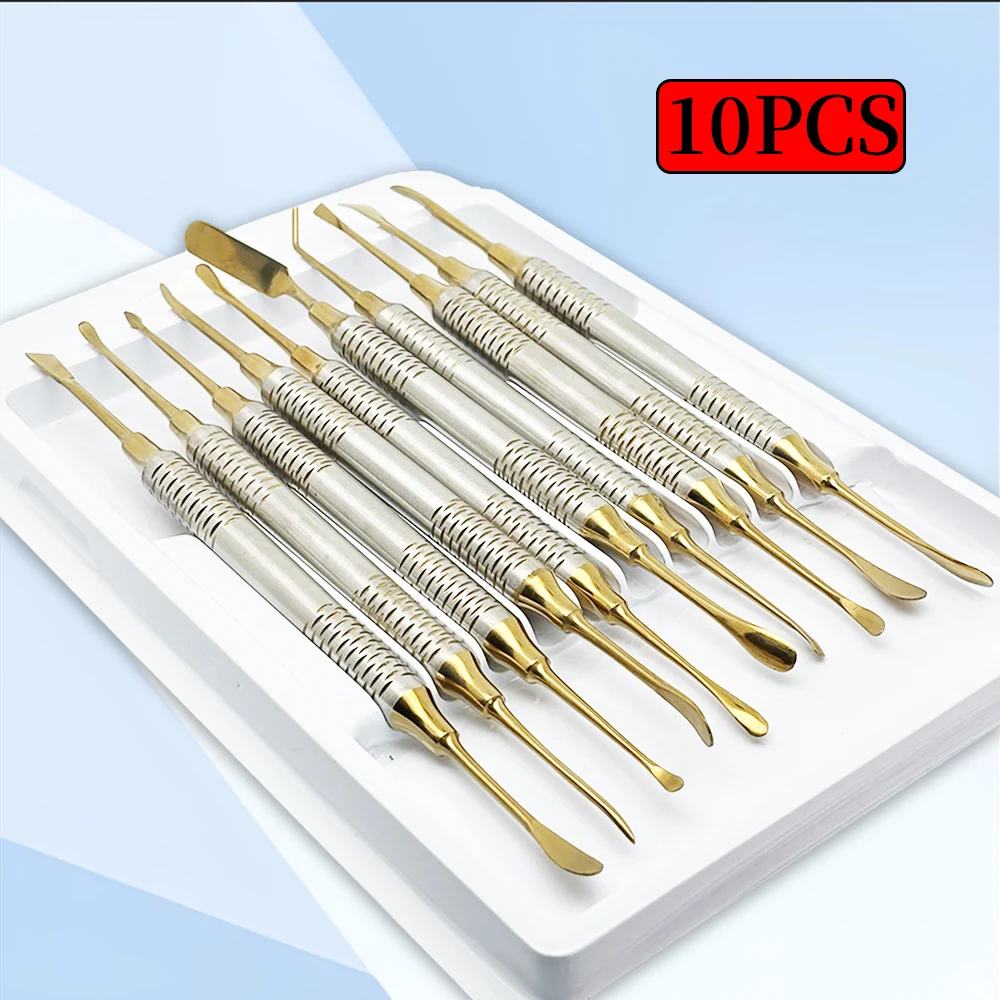 

Dental Implant Periosteal Elevator Set Titanium Separator Splitter for Reflecting Retracting Gingival Tissue Surgical Tools
