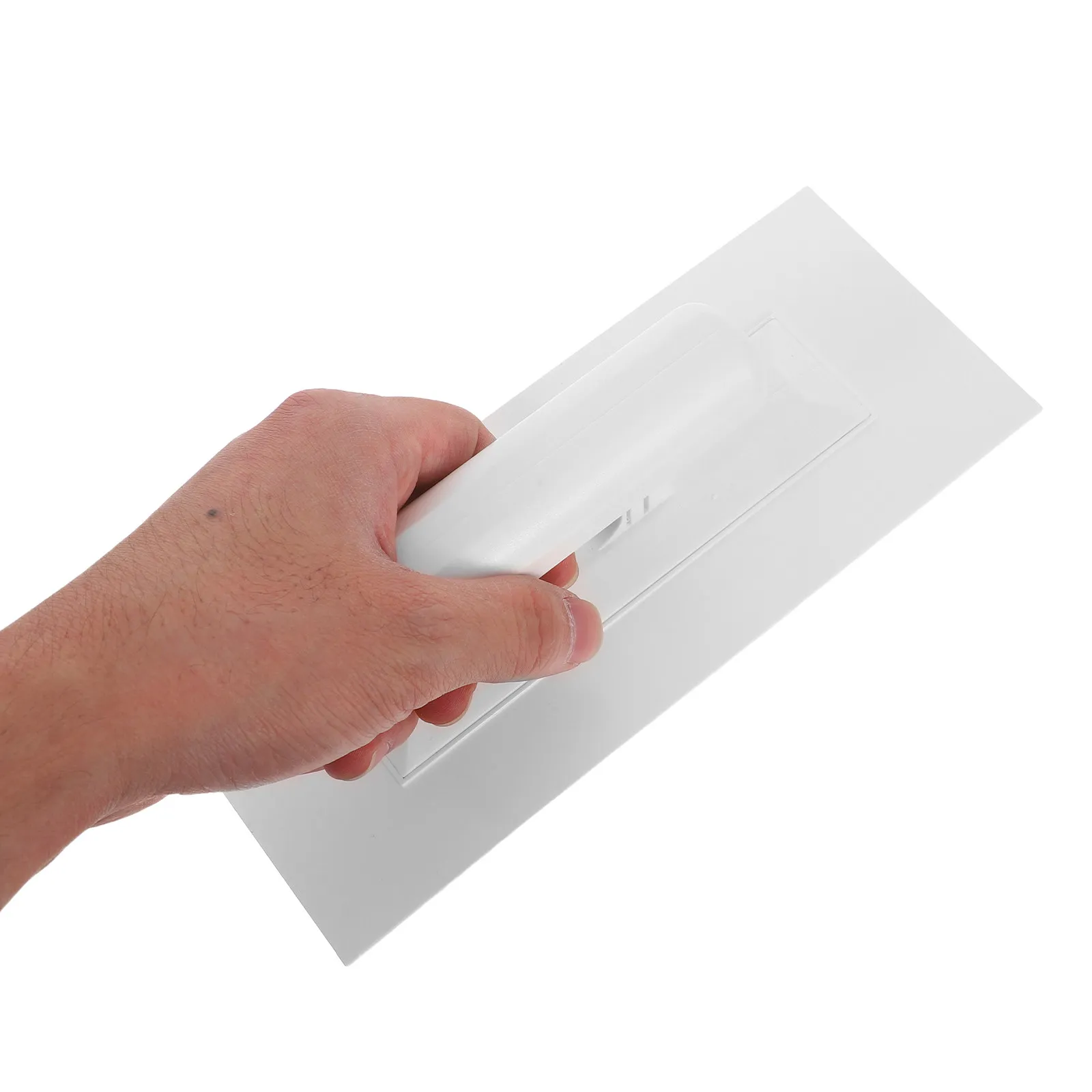 2Pcs Wall Finishing Trowel Flat Edge Artistic Coating Tool for Precise Smooth Plastering and DIY Home Improvements