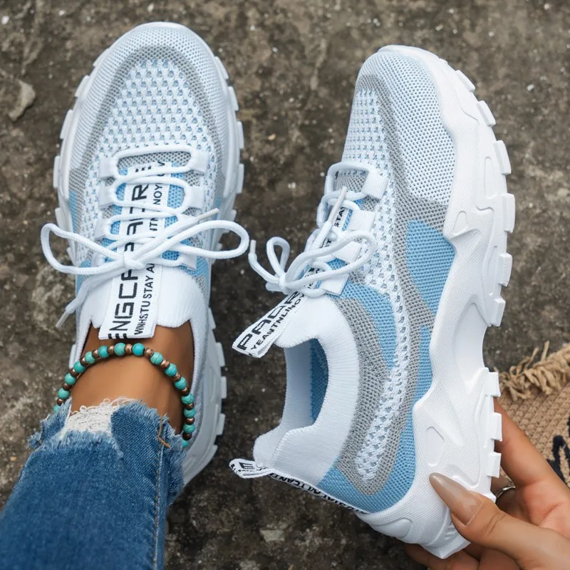 

Fashion Woman Sneakers Shoes Elegant Women Sport Sneaker Non-Slip Women's Running Shoes High Quality Footwear Tenis Feminino