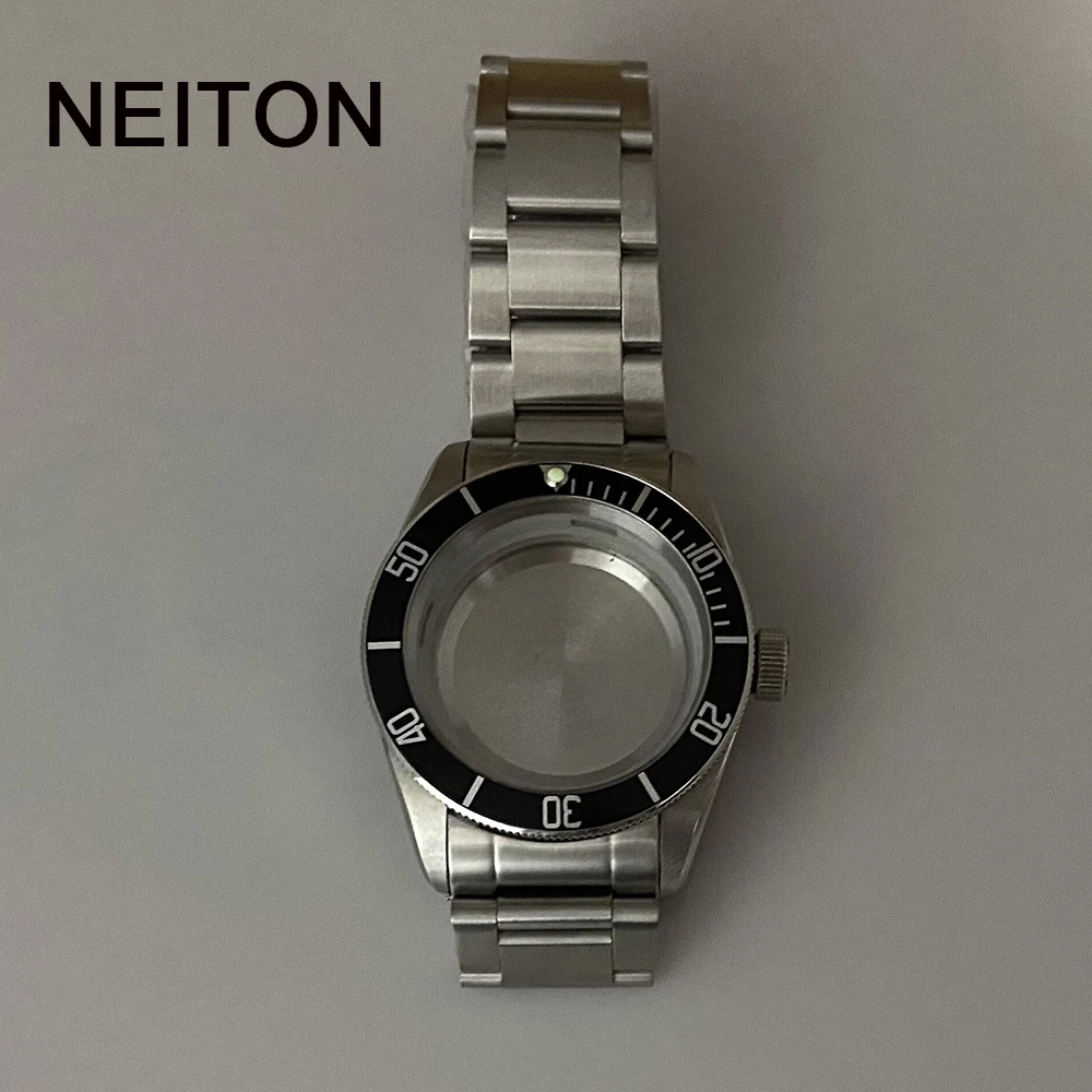 NEITON 41mm Watch Case NH35 NH36 ETA2836 Mingzhu2813 3804 Miyota8205 8215 821A