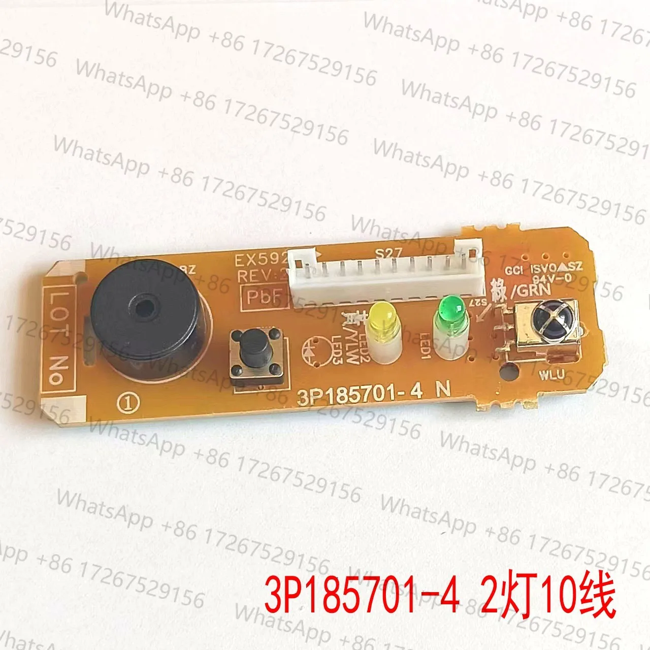 Suitable for  air conditioner temperature sensing remote control receiving button board 3P206563-1 3P185701-4-1P
