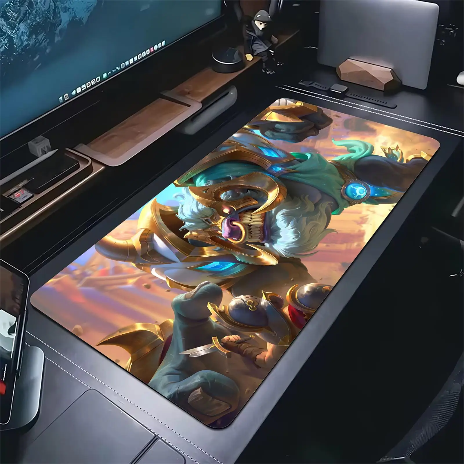Pro E-Sports XXL Gaming Mousepad Extra Large Non-Slip Stitched Edge Keyboard Laptop Desk Mat For PC Gamer Arena of Valor