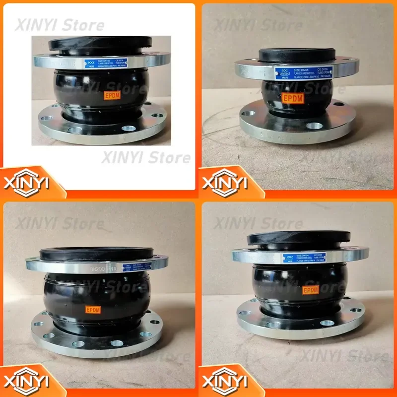 High Quality Ductile Iron EPDM Rubber Expansion Joint for Pipe Fitting Coupling Flexible Dismantling Connector Painted