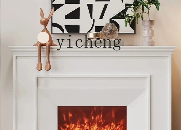 

XL1 American Fireplace Decorative Cabinet French Fireplace Rack Electronic Fireplace Core Simulation Fire Home