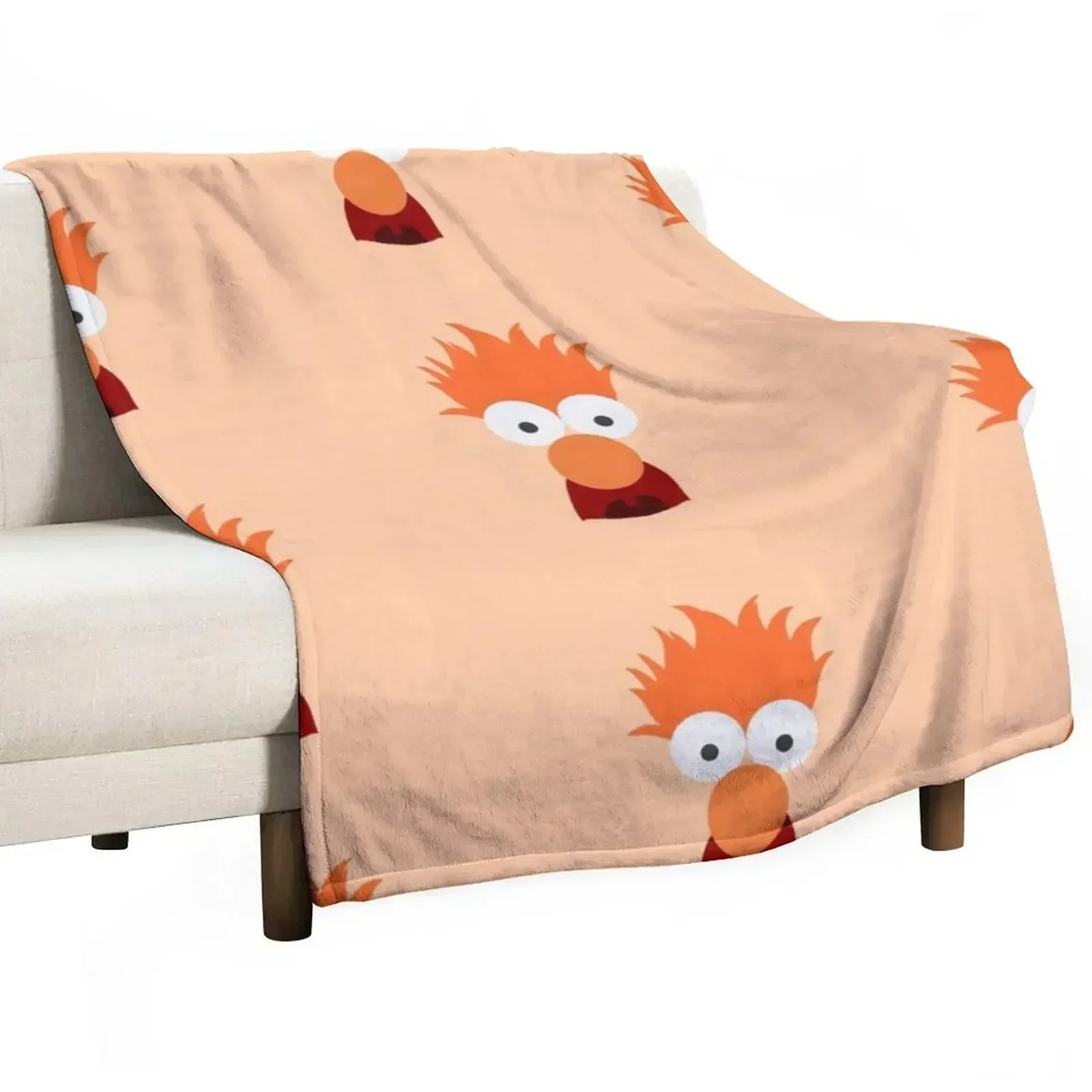 

Beaker Throw Blanket Cute Plaid Sofa Blankets