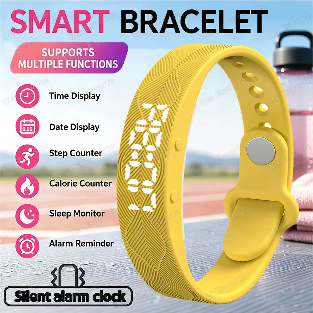 LED Digital Smart Watch with Waterproof Features