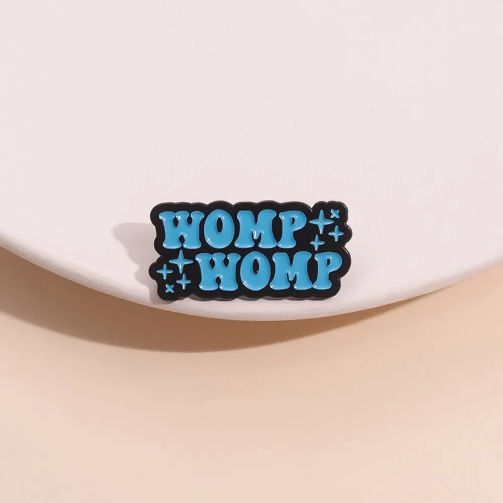 Neue Ankunft Womp Womp Emaille Pins Brosche Kreative Metall Revers Brosche Abzeichen für Rucksack Kleidung Hut Zubehör Kinder Geschenk