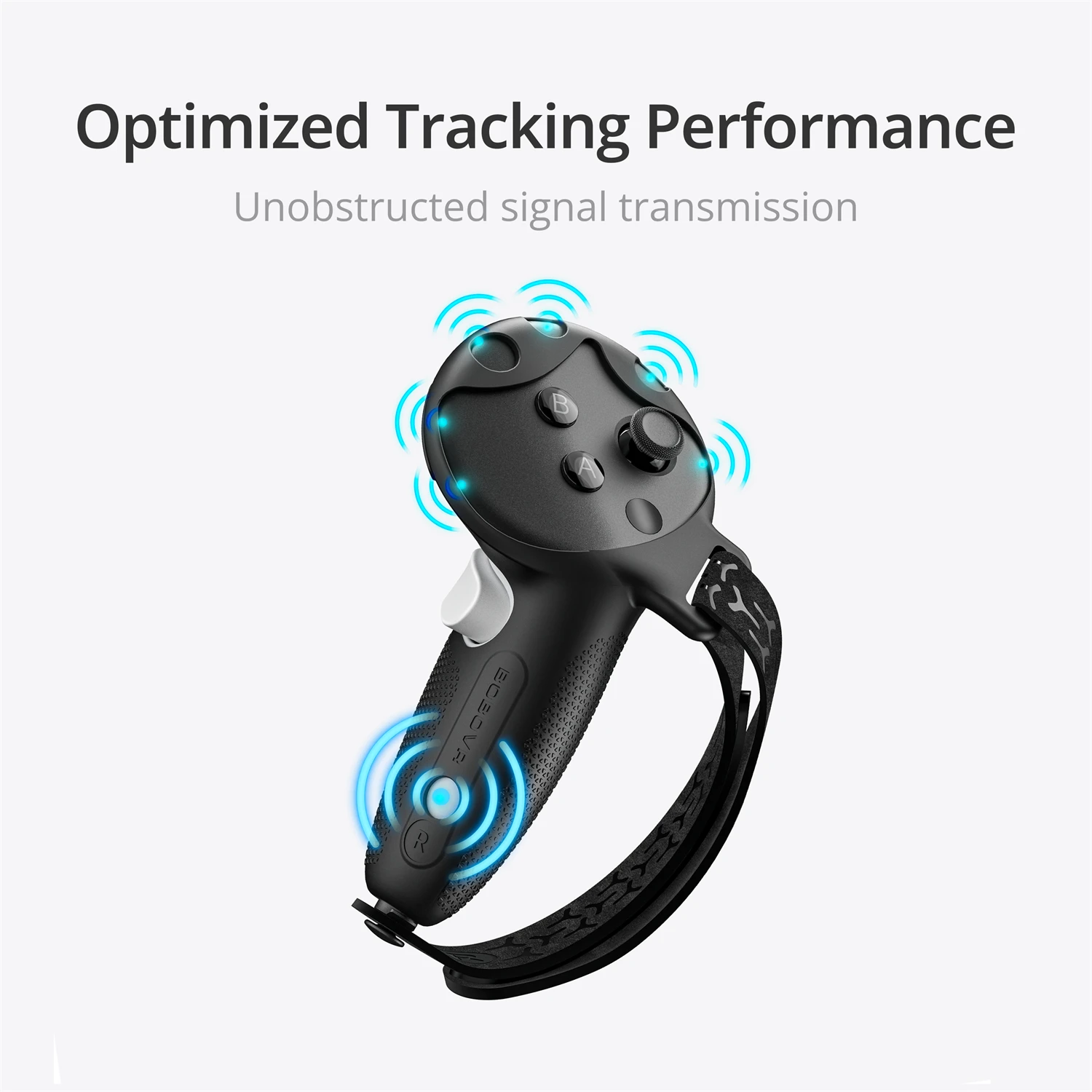 BOBOVR G3 コントローラーグリップ 滑り止めシリコンカバー コントローラープロテクター Meta/Oculus Quest 3/Quest 3S VR と互換性あり