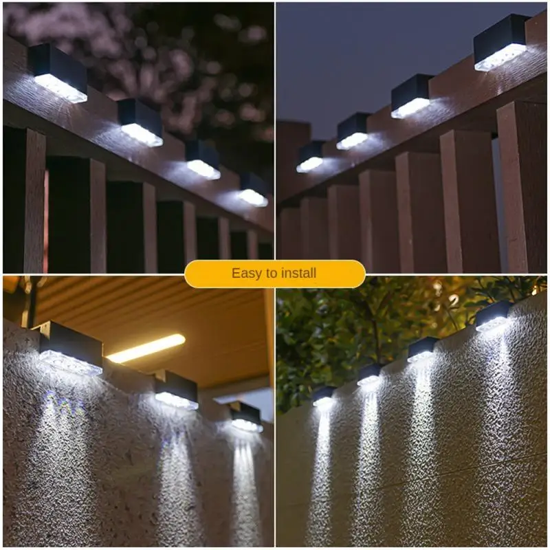 Solar Light Innovative Lasting Ready To Install Weather Resistance No Wiring Required Lighting Stair Light Decorative Lights