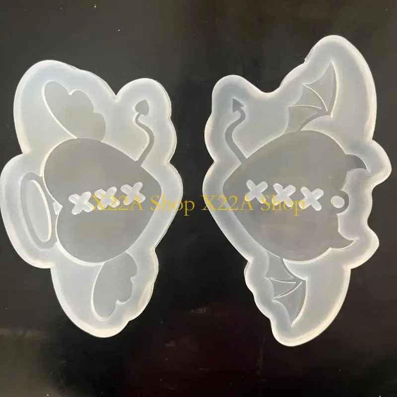 

Уникальные DIY серьги с крыльями ангела, кулон, силиконовые формы, ювелирные изделия, брелок, ожерелье, Шарм