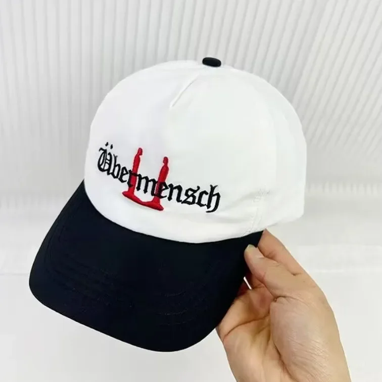 KPOP G-DRAGON  Ubermensch Baseball Cap Concert Embroidered Duckbill Cap Hat GD FANS Gifts