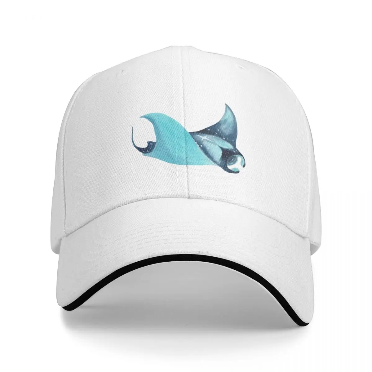 Galaxy Manta Ray Baseball Cap Snapback Cap Luxury Cap Snap Back Hat Hat Luxury Brand Mens Women's