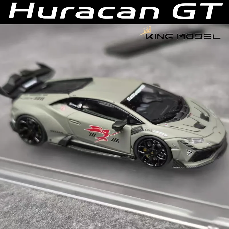 KÖNIG MODELL 1/64 Huracan GT The Lilith WBK APAxpo Legierung Motor Fahrzeug Diecast Modelle Auto Spielzeug Sammlung Jungen Weihnachtsgeschenke
