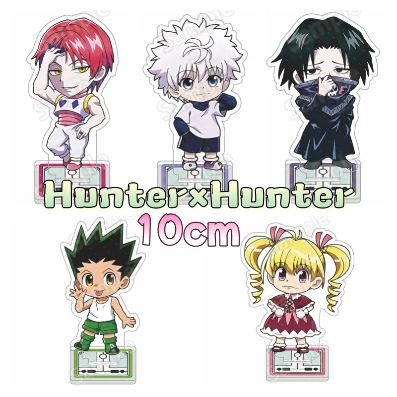 Figura de Anime Hunter x Hunter, Soporte de Modelo de Gon Freecss/Killua Zoldyck/Kurapika, Bonita Decoración de Mesa, Regalo, 10