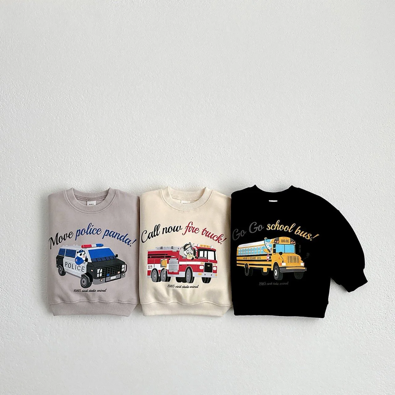 

2024 Autumn New Baby Boys Casual Sweatshirt Cute Cartoon Car Print Pullover For Children Cotton Sweatshirt Infant Girl Clothes