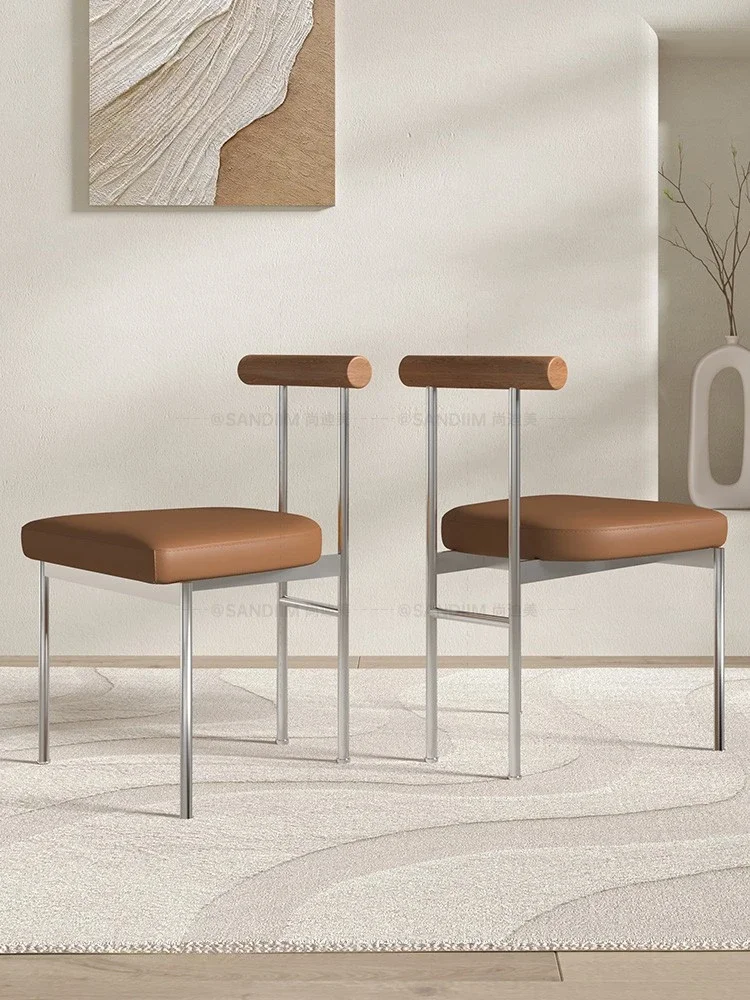 Retro Designer Modern Minimalist Dining Chairs Bedroom Kitchen Chairs Dresser Sillas De Comedor Dining Room Furniture