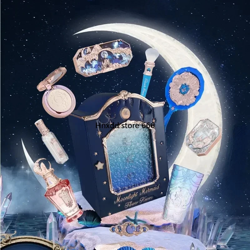 yj Flower Know Moonlight Mermaid Full Set of Makeup Allin Gift Box